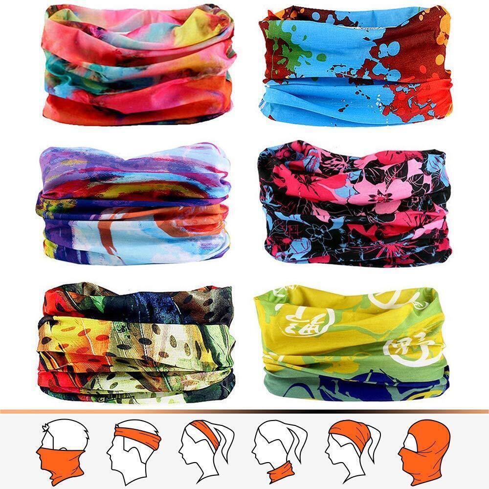 6368 Headwear, Bandana, Neck Gaiter Head Wrap Headband Balaclava Magic